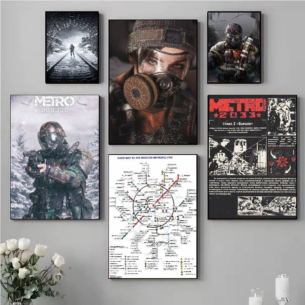 Gaming Console Room - Постер по игре Metro Exodus 4A,