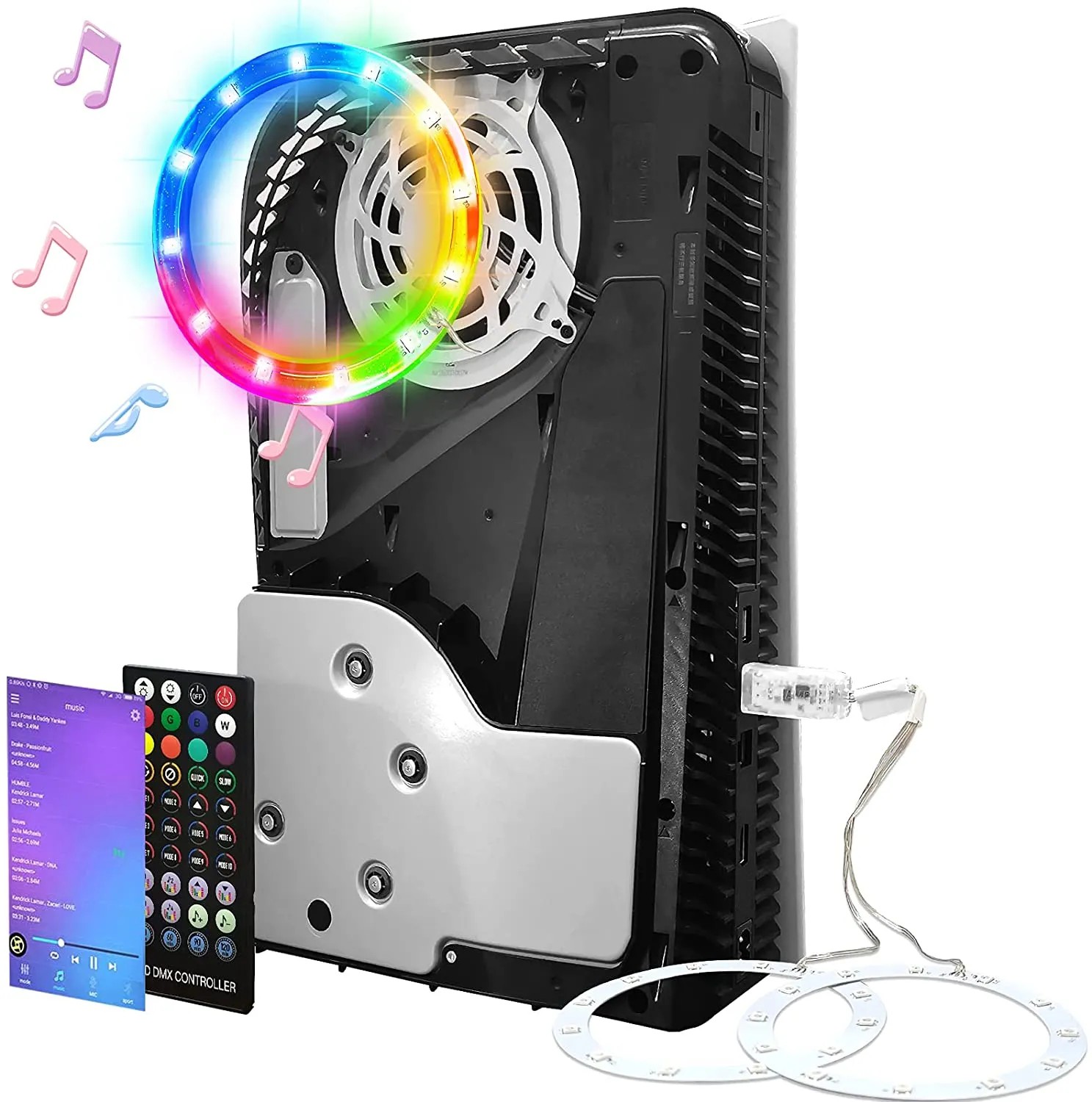 Gaming Console App - Новое игровое освещение RGB Pickup для