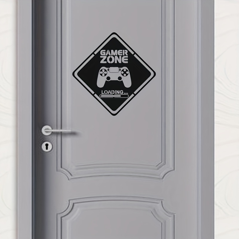 Gaming Console Room - 1 шт., настенная виниловая наклейка с