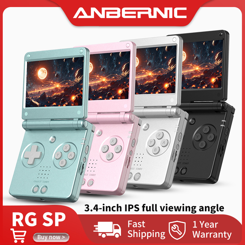 Anbernic RG SP Flip – портатив – обзор и цена Gaming Console For Sale