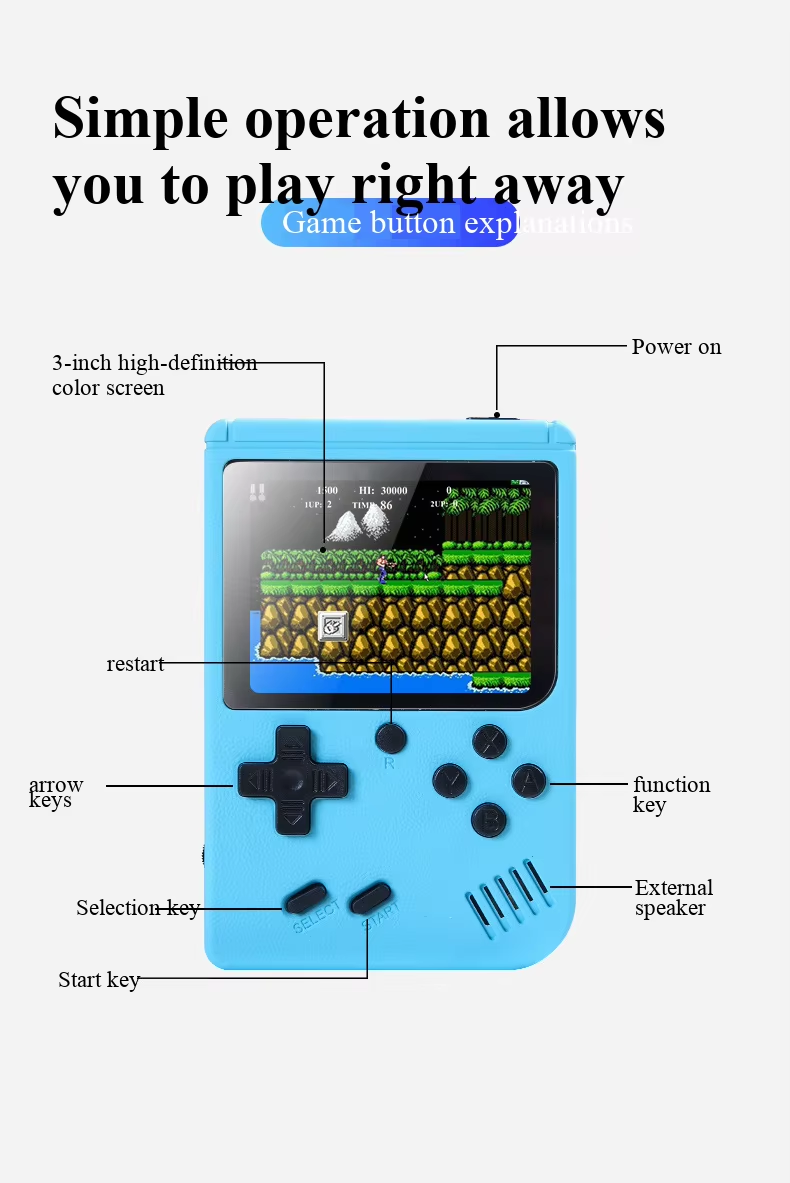 Портативная игровая консоль 40 – обзор и цена Gaming Console For Sale