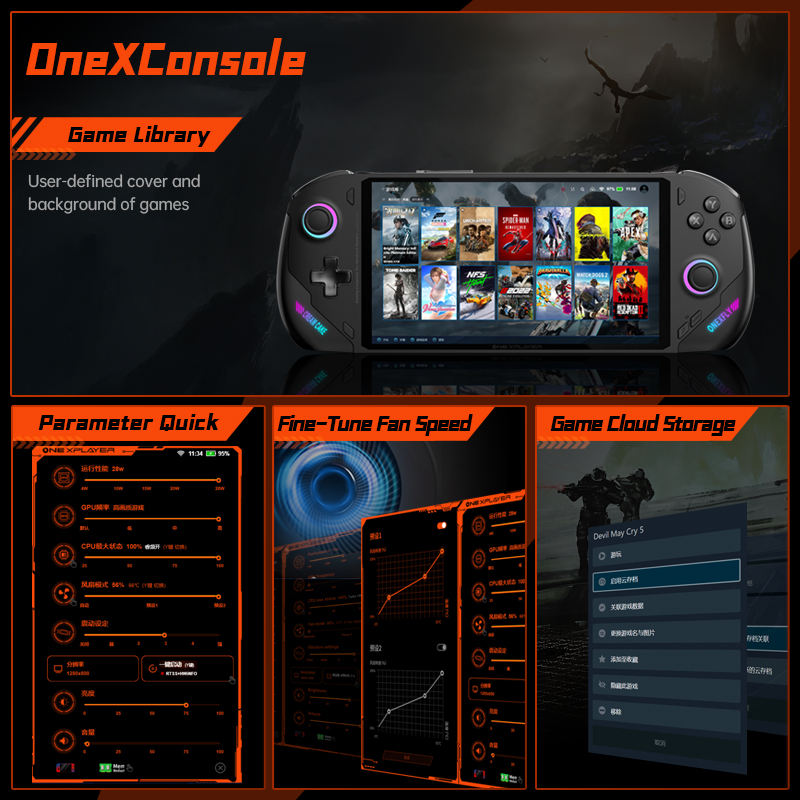 OnexPlayer Onexfly AMD Ryzen 7 – обзор и цена Gaming Console Windows