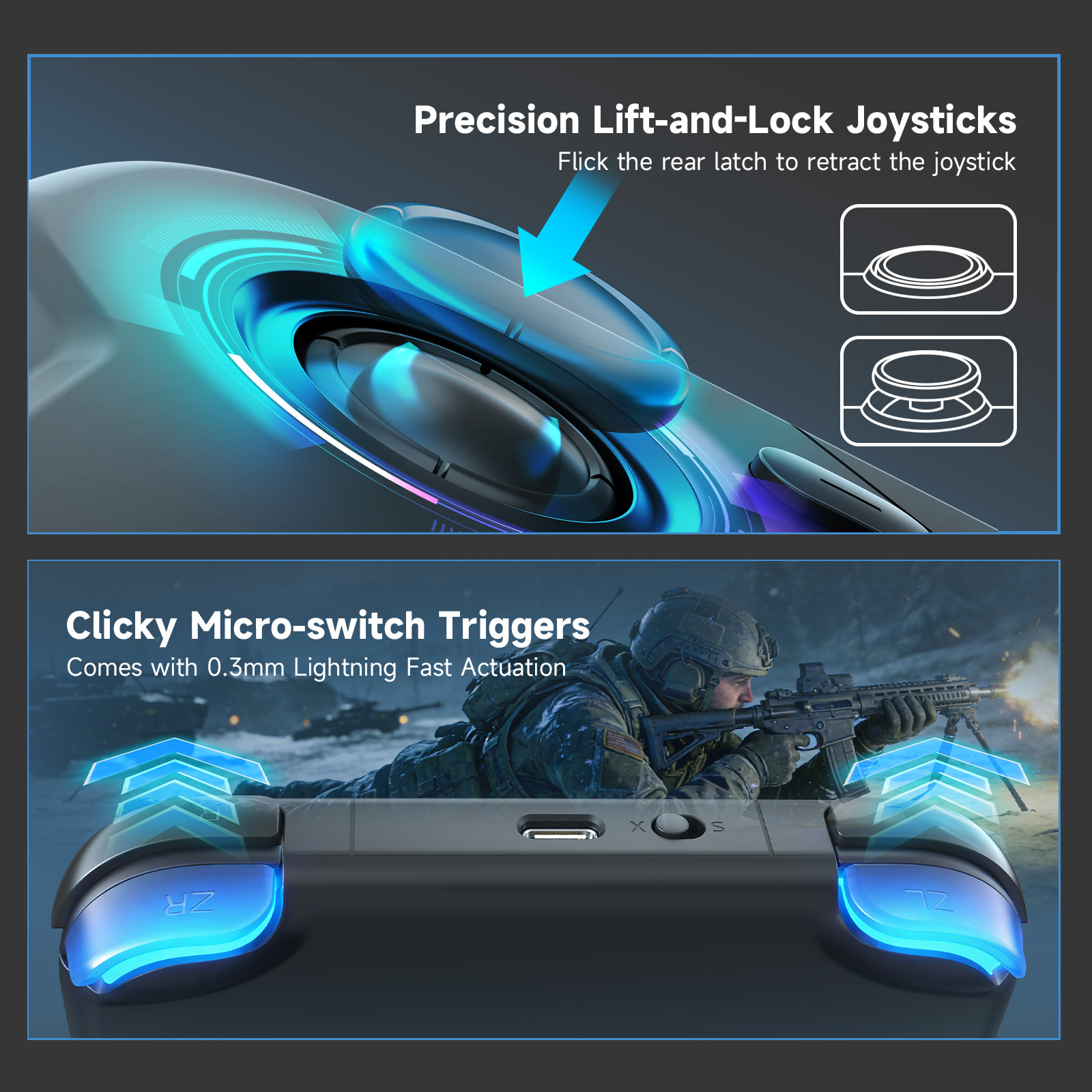 Карманный игровой контроллер A – обзор и цена Gaming Console Bluetooth
