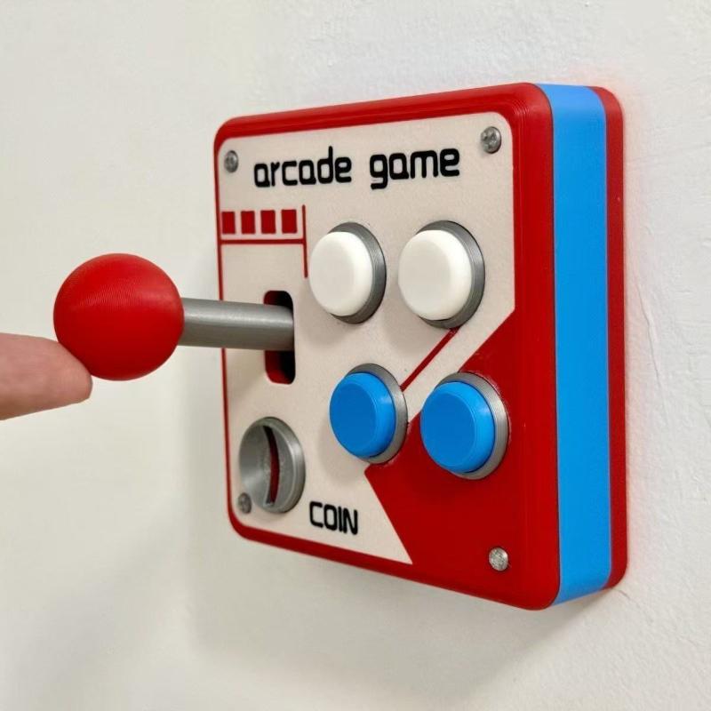 Ретро-кнопка для аркадных игр, – обзор и цена Gaming Console Room