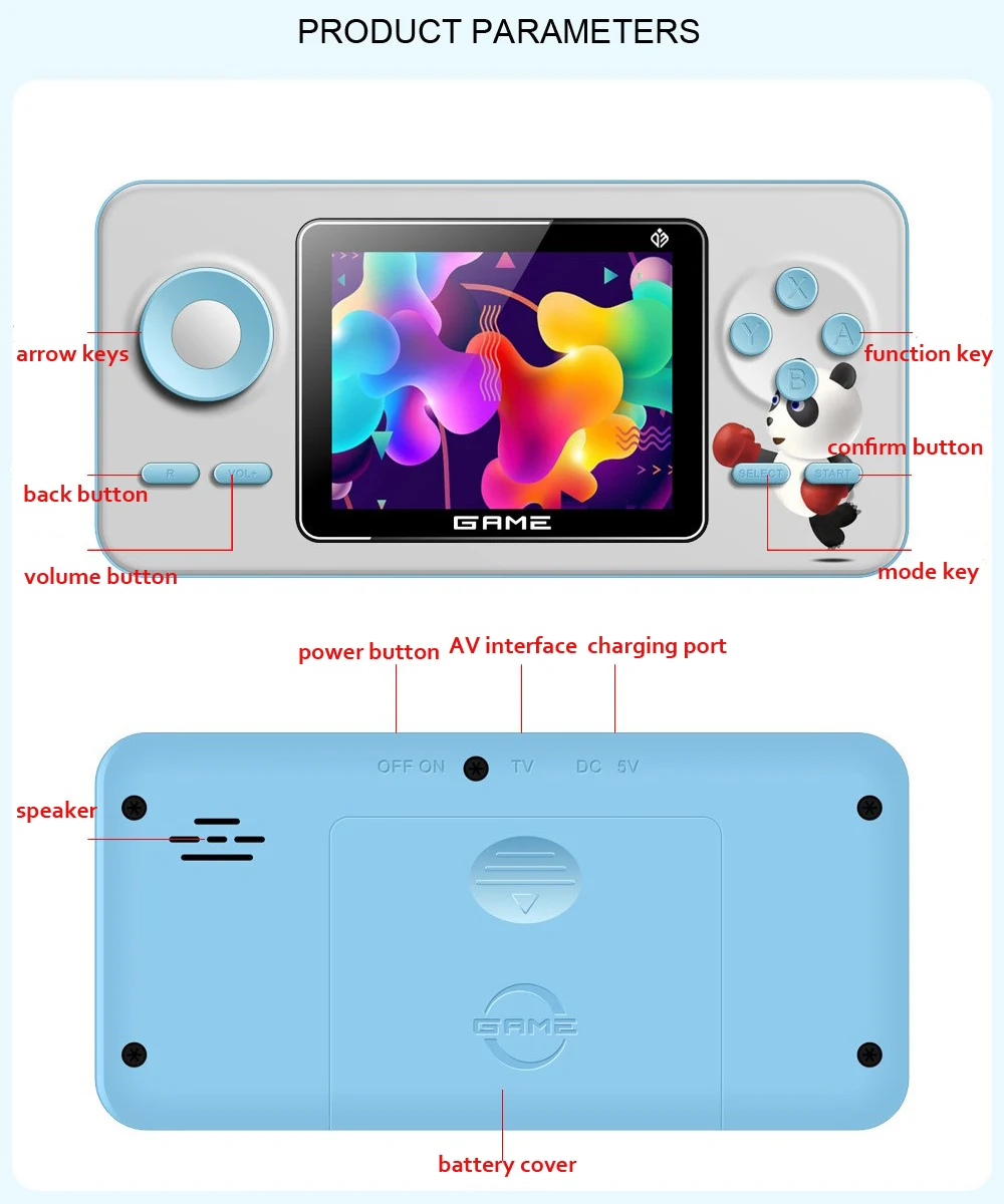 Новая игровая консоль S5 Mini  – обзор и цена Gaming Console Minecraft